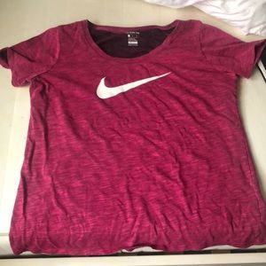 Nike pink shirt